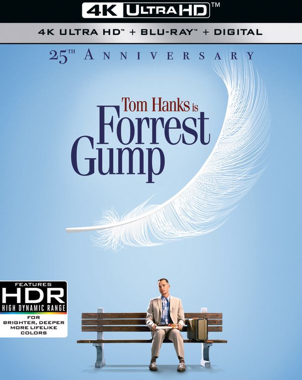 Forrest Gump [25th Anniversary] [Includes Digital Copy] [4K Ultra HD Blu-ray/Blu-ray]