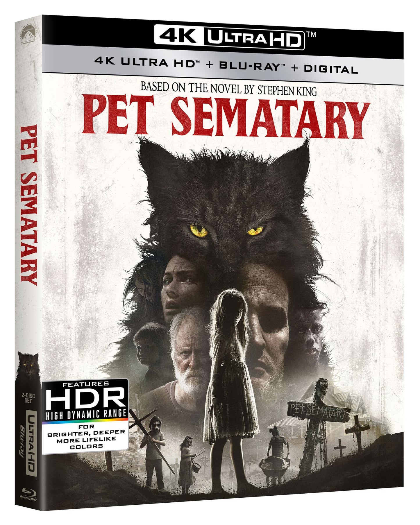 Pet Sematary [Includes Digital Copy] [4K Ultra HD Blu-ray/Blu-ray]