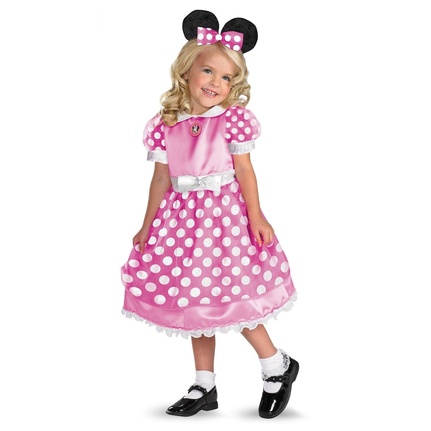 Clubhouse Minnie Mouse (Pink) Toddler/Child Costume: Size Toddler (2T)