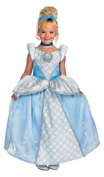 Disney Princess Cinderella Prestige Toddler/Child Costume: Size Medium (7-8)