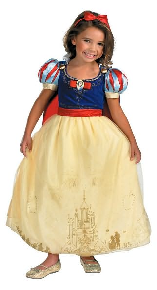 Disney Princess Snow White Prestige Child/Toddler Costume: Size Small (4-6X)