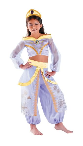 Disney Princess Jasmine Prestige Toddler/Child Costume: Size Medium (7-8)
