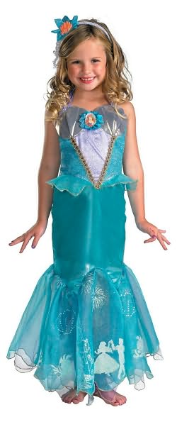 Disney Princess Ariel Prestige Toddler/Child Costume: Size Medium (7-8)