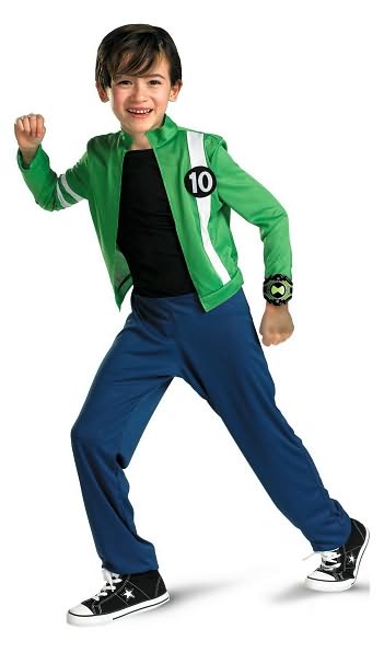Ben 10 Alien Force Child Costume: Size Small (4-6)