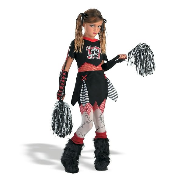 Cheerless Leader Child Costume: Size Large (10-12)
