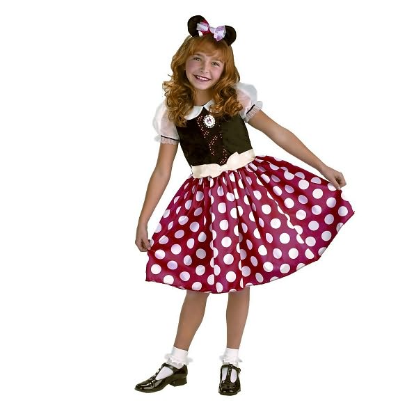 Minnie Mouse Toddler/Child Costume: Size Plus (10.5-12.5)