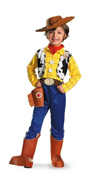 Toy Story - Woody Deluxe Child Costume: Size 4-6