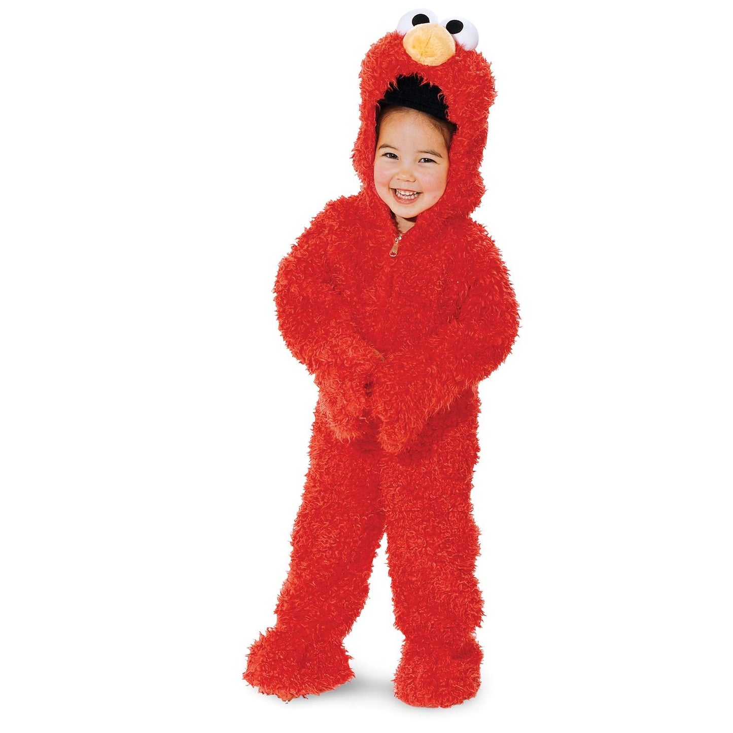 Sesame Street Elmo Plush Deluxe Toddler Costume: Size Toddler (3T-4T)