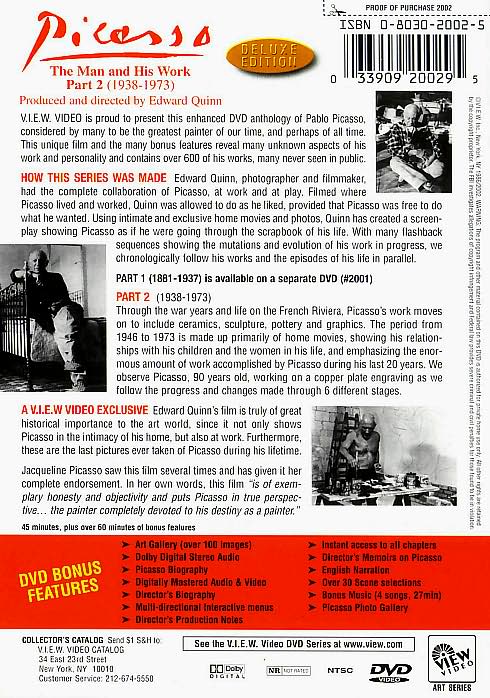 Picasso: The Man and His Work, Part 2 (1938-1973) [Deluxe Edition]