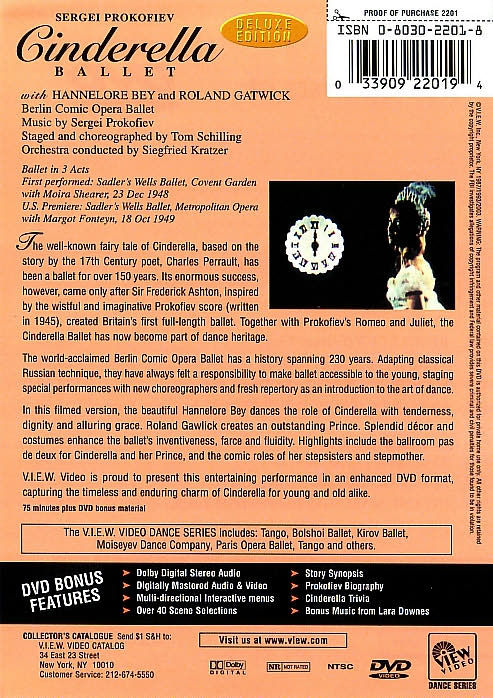 Sergei Prokofiev: Cinderella Ballet