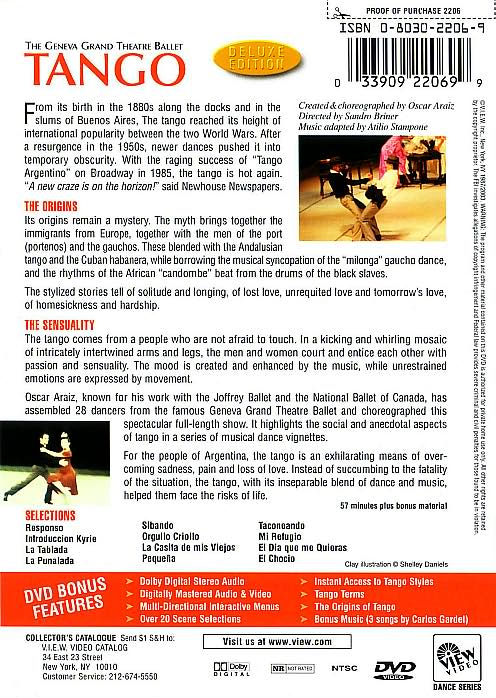 Tango with The Geneva Grand Theatre Ballet