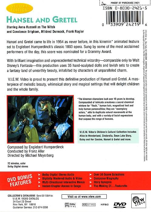 Hansel and Gretel: Opera Fantasy