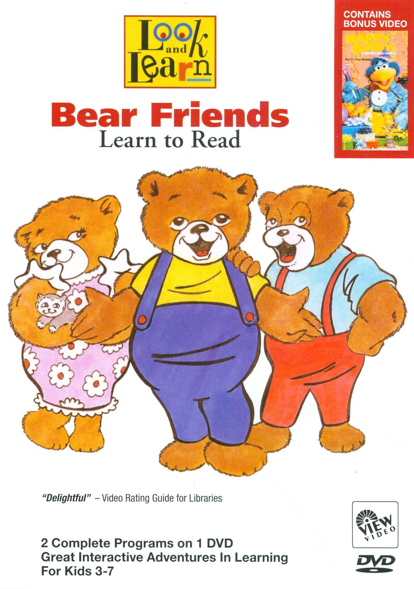 Look and Learn: Bear Friends - Learn to Read