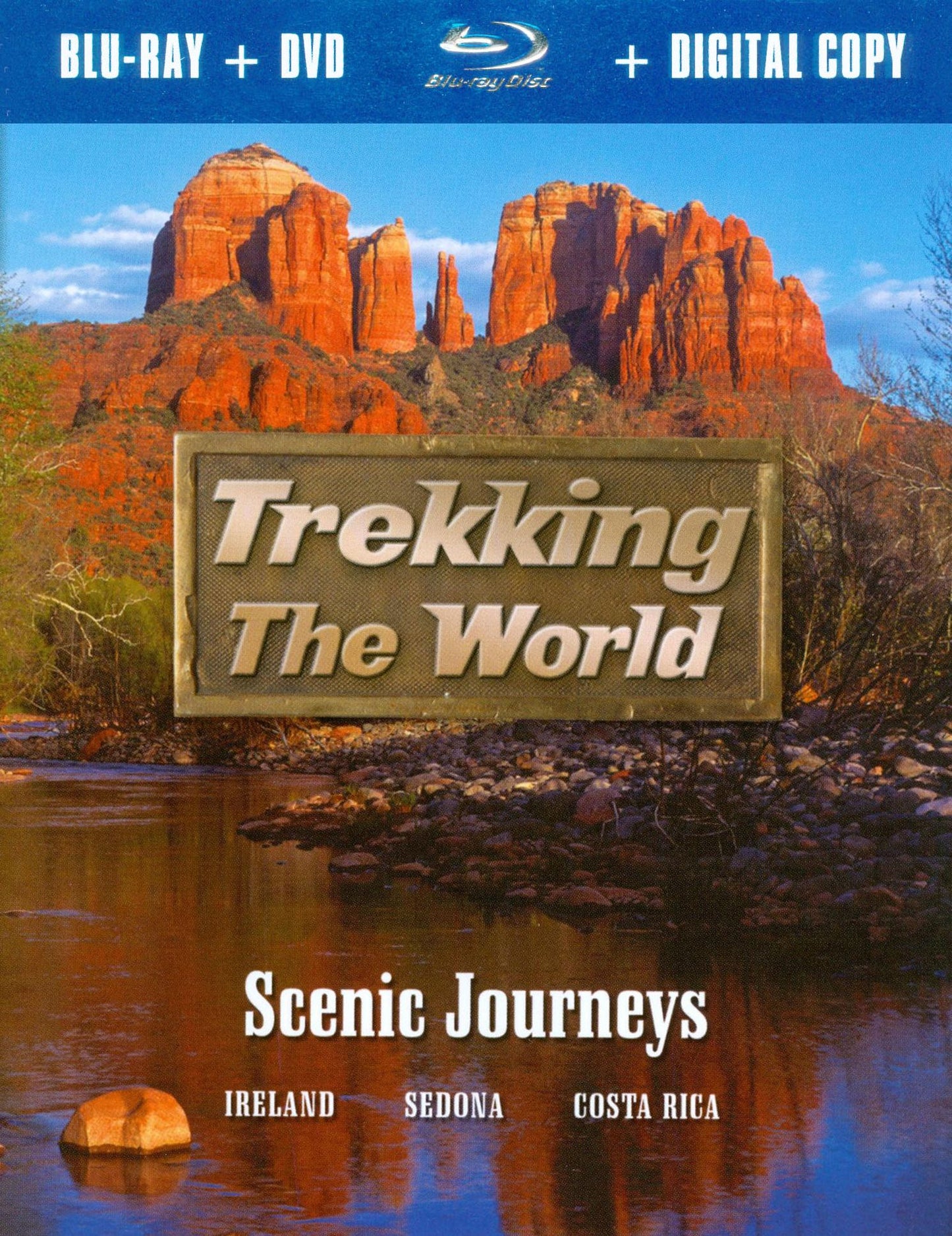 Trekking the World: Scenic Journeys [2 Discs] [Includes Digital Copy] [Blu-ray/DVD]