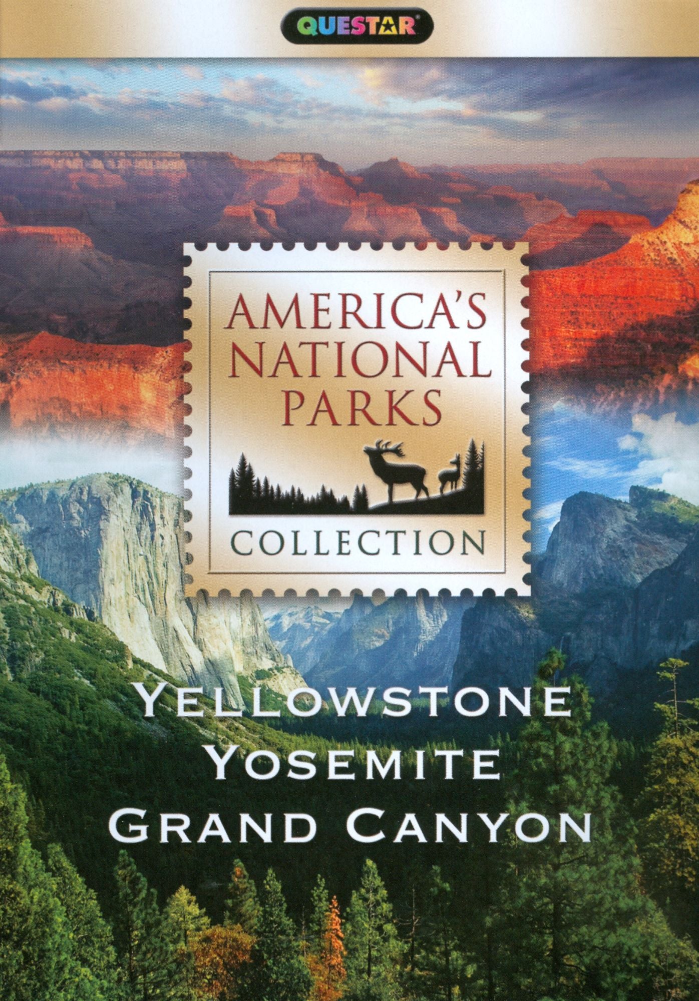 America's National Parks Collection: Yellowstone, Yosemite, Grand Canyon
