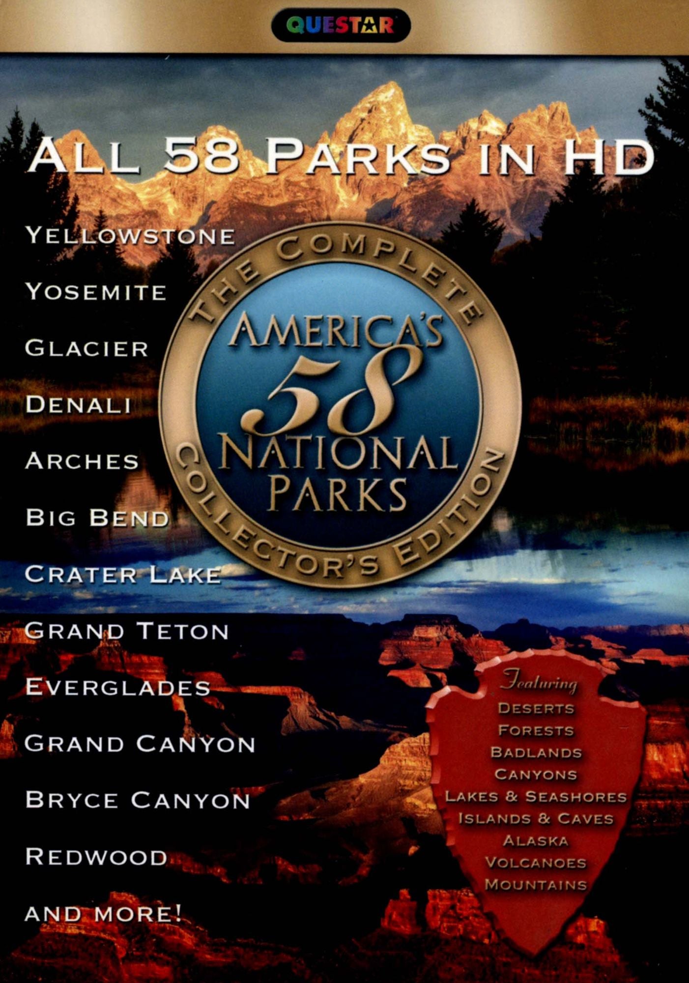 America's 58 National Parks [3 Discs]