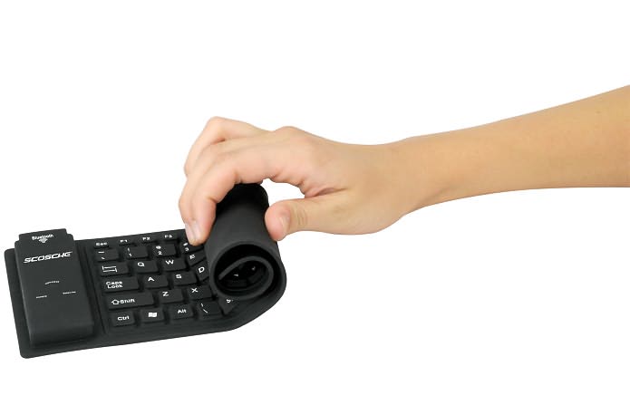 Scosche freeKEY Keyboard - Wireless - Bluetooth