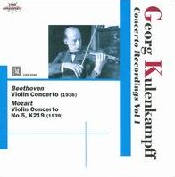 Georg Kulenkampff: Concerto Recordings, Vol. 1