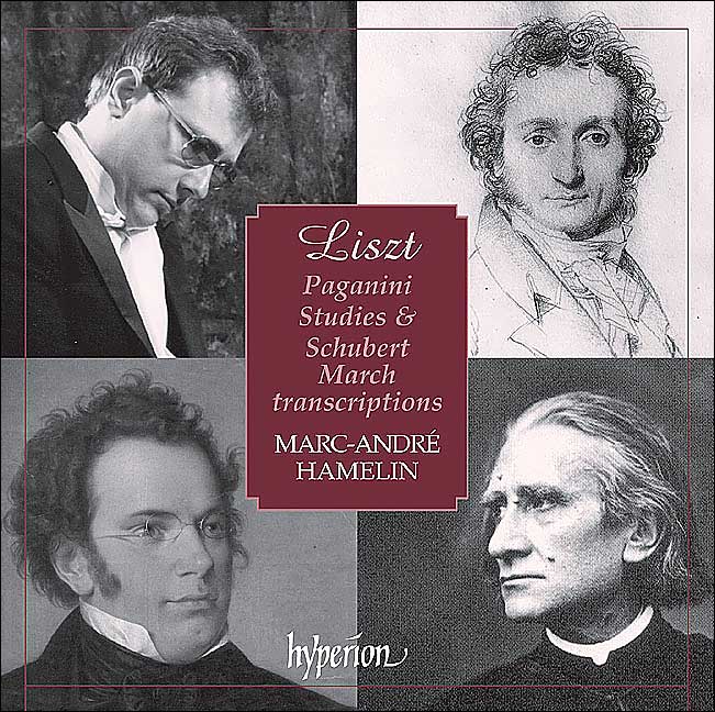 Liszt: Paganini Studies; Schubert March Transcriptions
