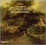 Weber: Piano Quartet; Trio for flute, cello and piano; Quintet for clarinet & strings