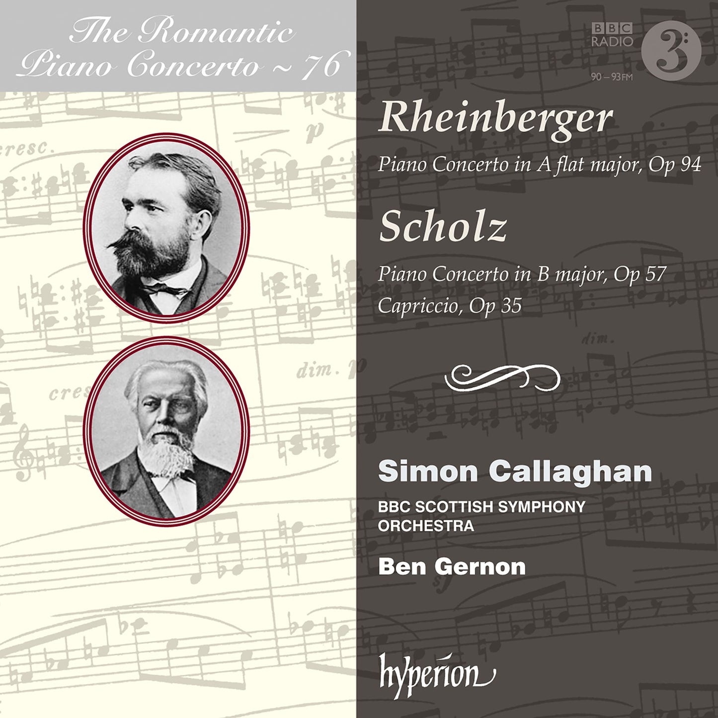 Romantic Piano Concerto, Vol. 76: Rehinberger, Scholz