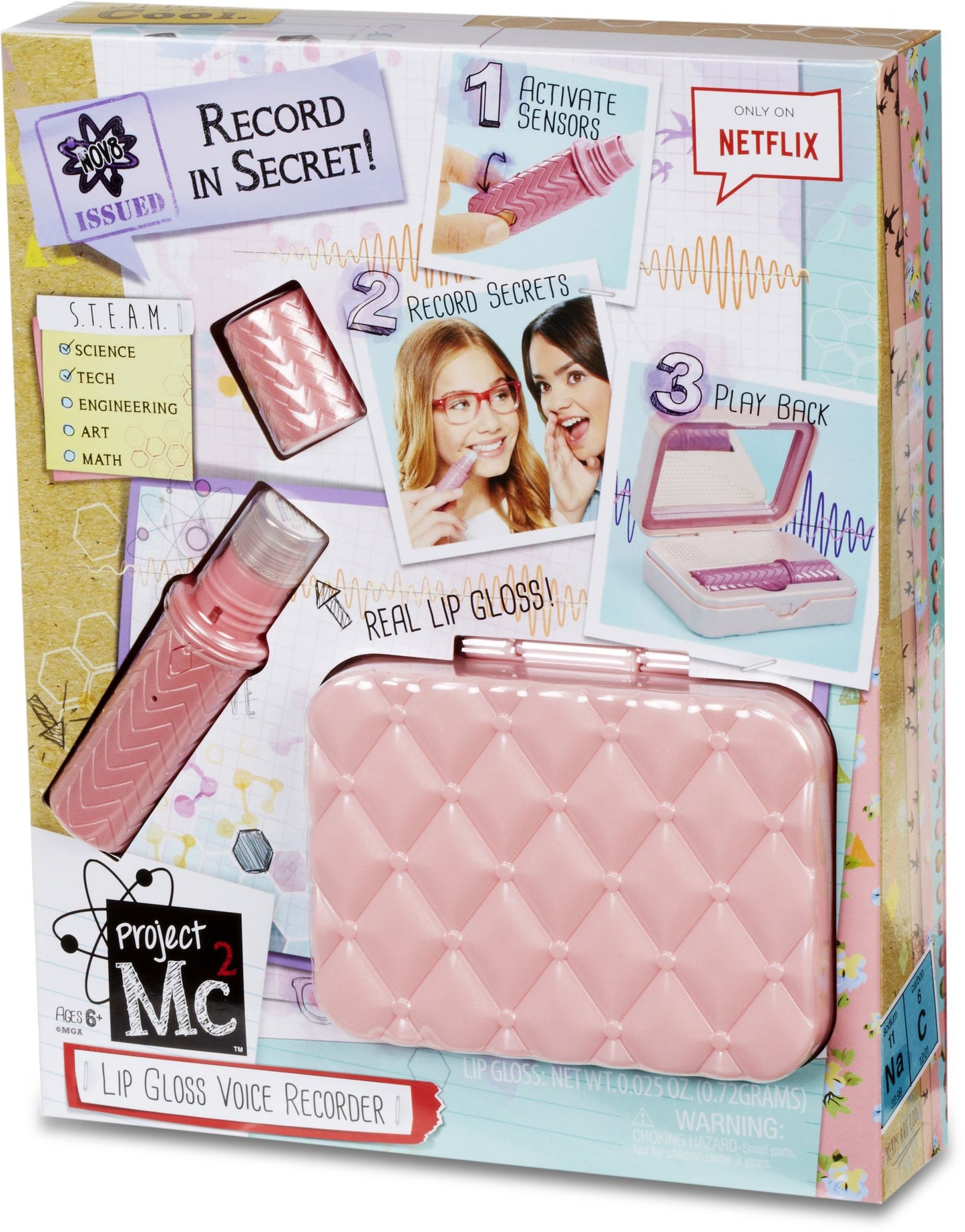 Project Mc2 Lip Gloss Voice Recorder