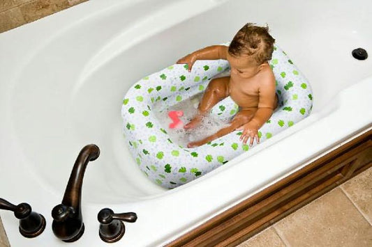 Mommy's Helper Froggie Inflatable Tub w/Saddle Horn
