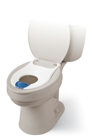 Mommy's Helper Elongated Flip N Flush - Flip Up Potty Seat for Elongated Toilets