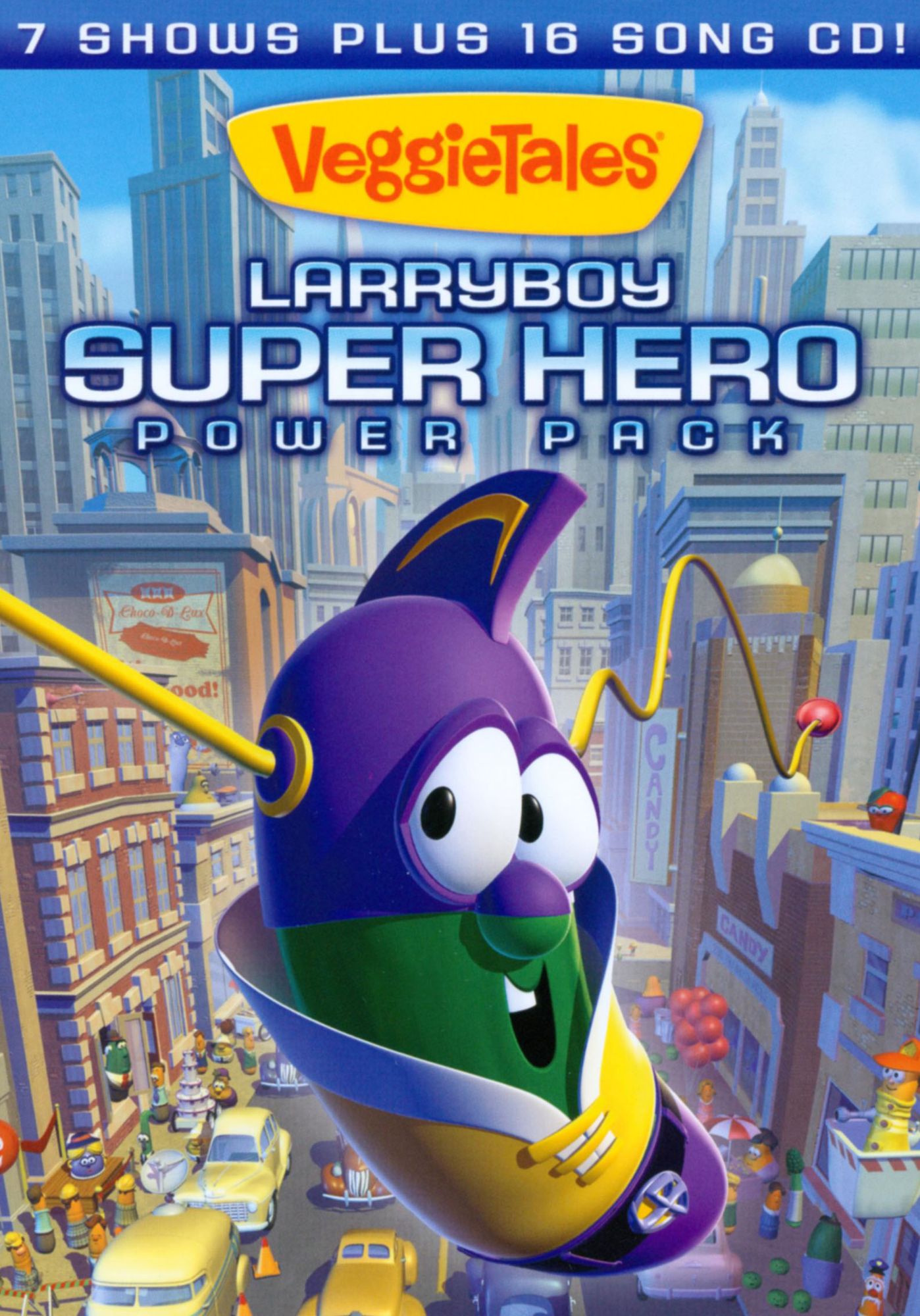 Larryboy: The Cartoon Adventures - Superboy Super Hero Power Pack [2 Discs] [DVD/CD]