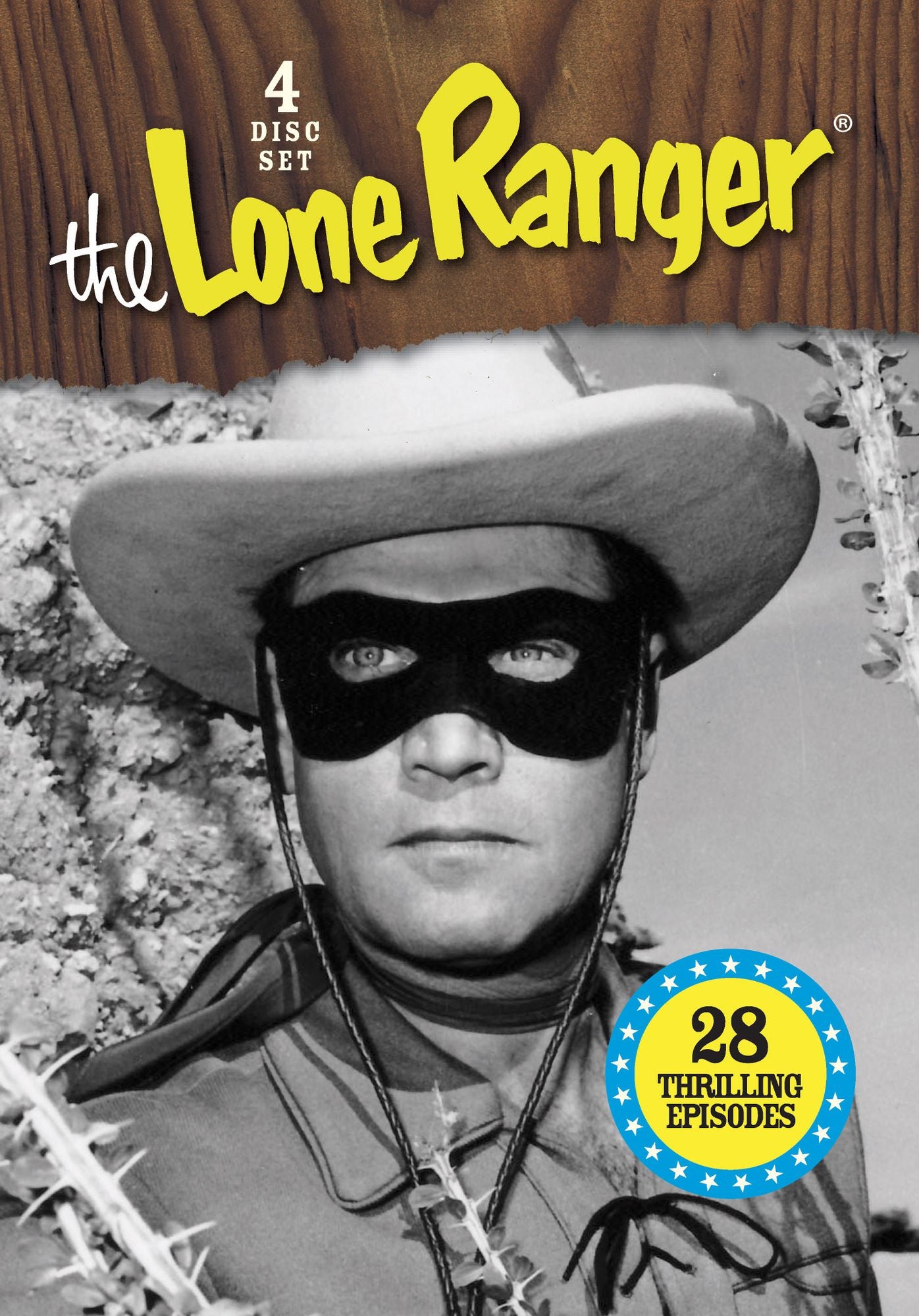 The Lone Ranger: 25 Thrilling Episodes [4 Discs]