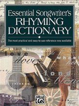 Alfred 00-16637 Essential Songwriter s Rhyming Dictionary - Music Book