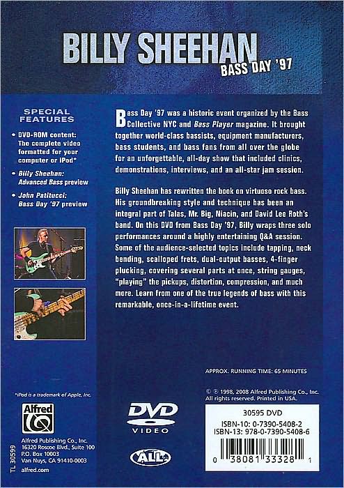 Bass Day '97: Billy Sheehan [Ipod Ready]