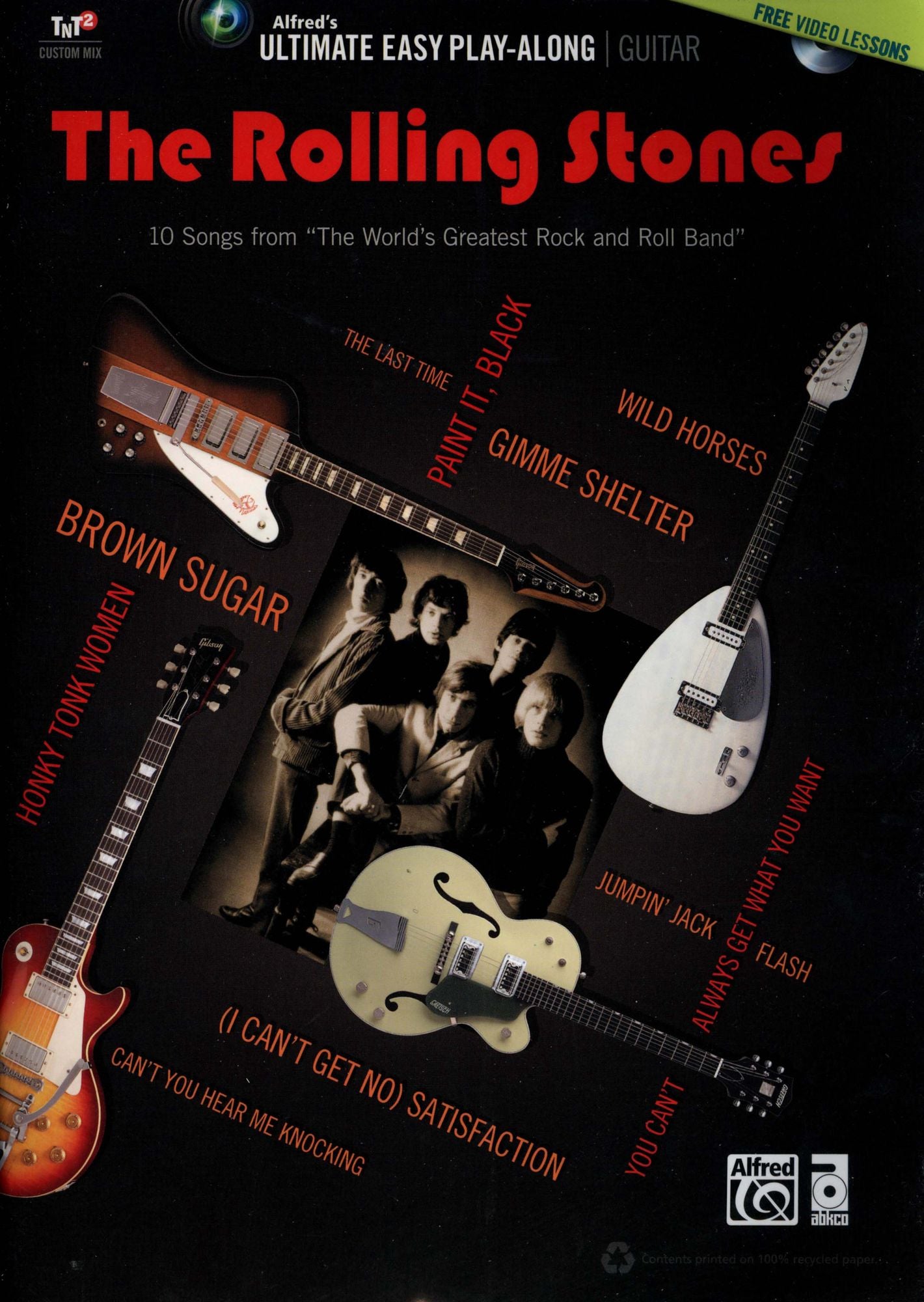 Alfred's Ultimate Easy Play-Along Guitar: The Rolling Stones