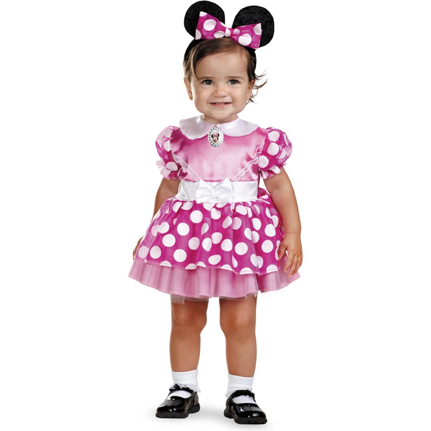 Mickey Mouse Clubhouse - Pink Minnie Mouse Infant Costume: Size 12-18 Months