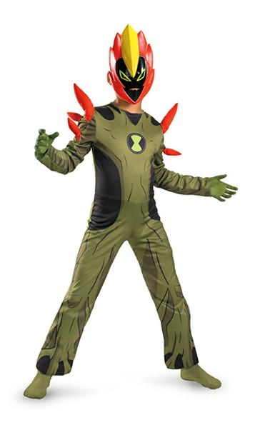 Ben 10 Swampfire Classic Child Costume: Size Small (4-6)