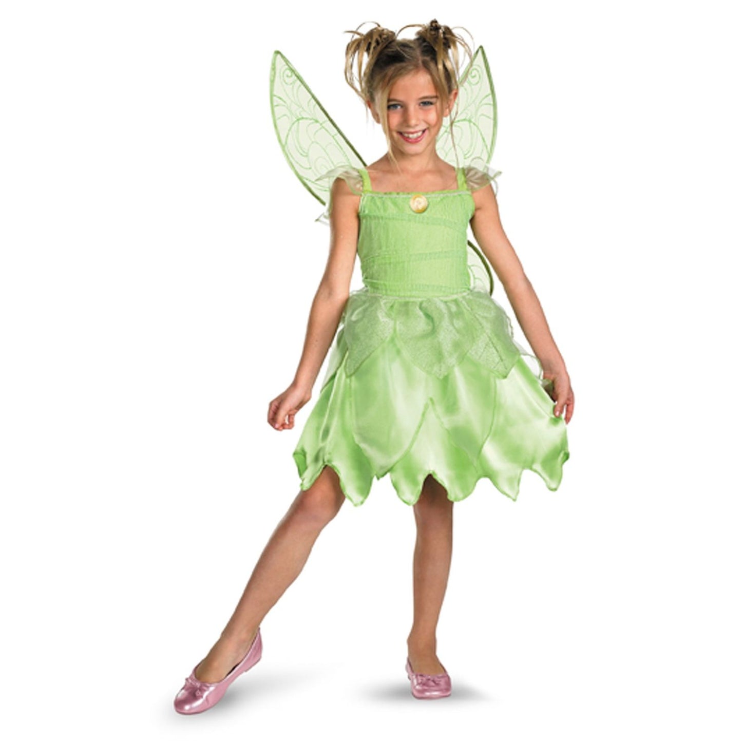 Disney Fairies Tink and the Fairy Rescue - Disney Fairies Tinkerbell Classic Child Costume: Size Small (4-6X)