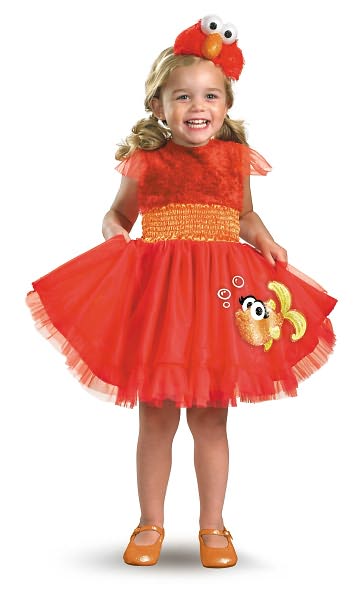 Disguise 198298 Sesame Street- Frilly Elmo Infant Costume