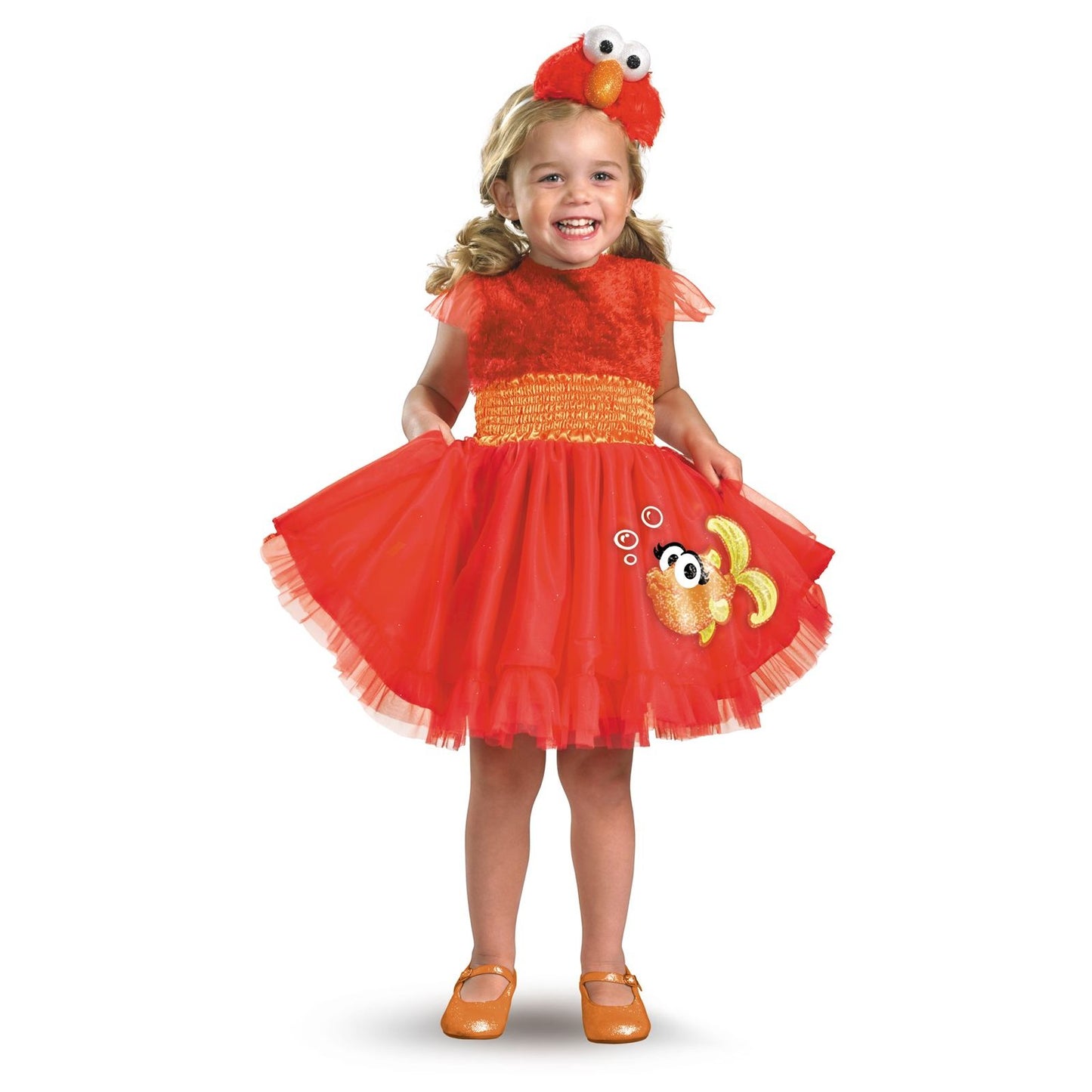 Disguise 198296 Sesame Street- Frilly Elmo Toddler- Child Costume