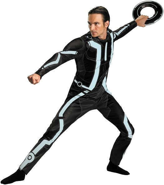 Tron Legacy - Deluxe Adult Male Costume: One-Size (Standard)