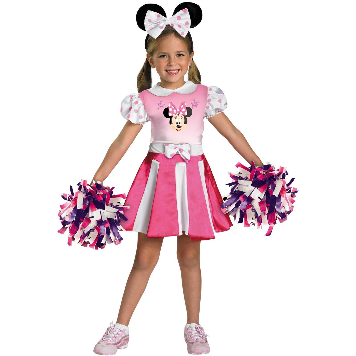 Mickey Mouse Clubhouse - Minnie Mouse Cheerleader Toddler / Child Costume: Small (4/6x)