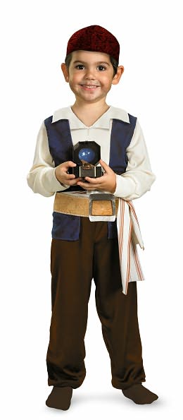 Disguise 198233 Pirates of the Caribbean 4 On Stranger Tides- Jack Sparrow Infant- Toddler Costume
