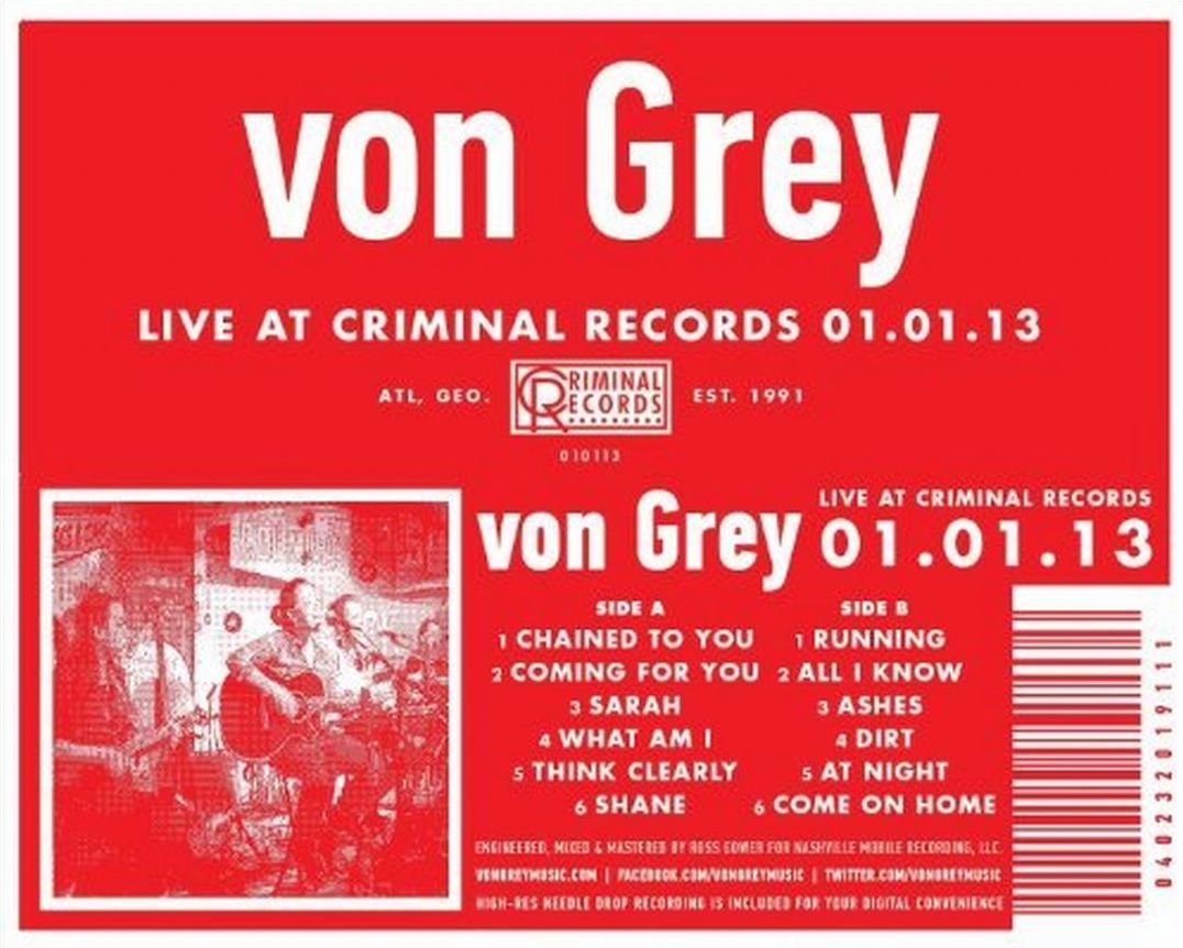 Live At Criminal Records 01.01.13