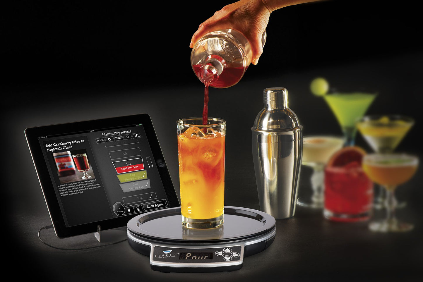 Perfect Drink App Controlled Cocktail Maker