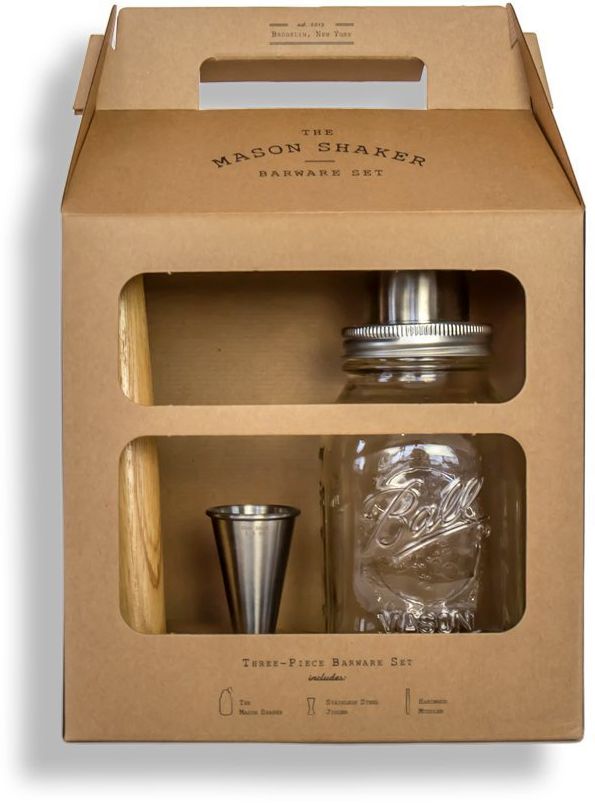 The Mason Shaker Barware Set
