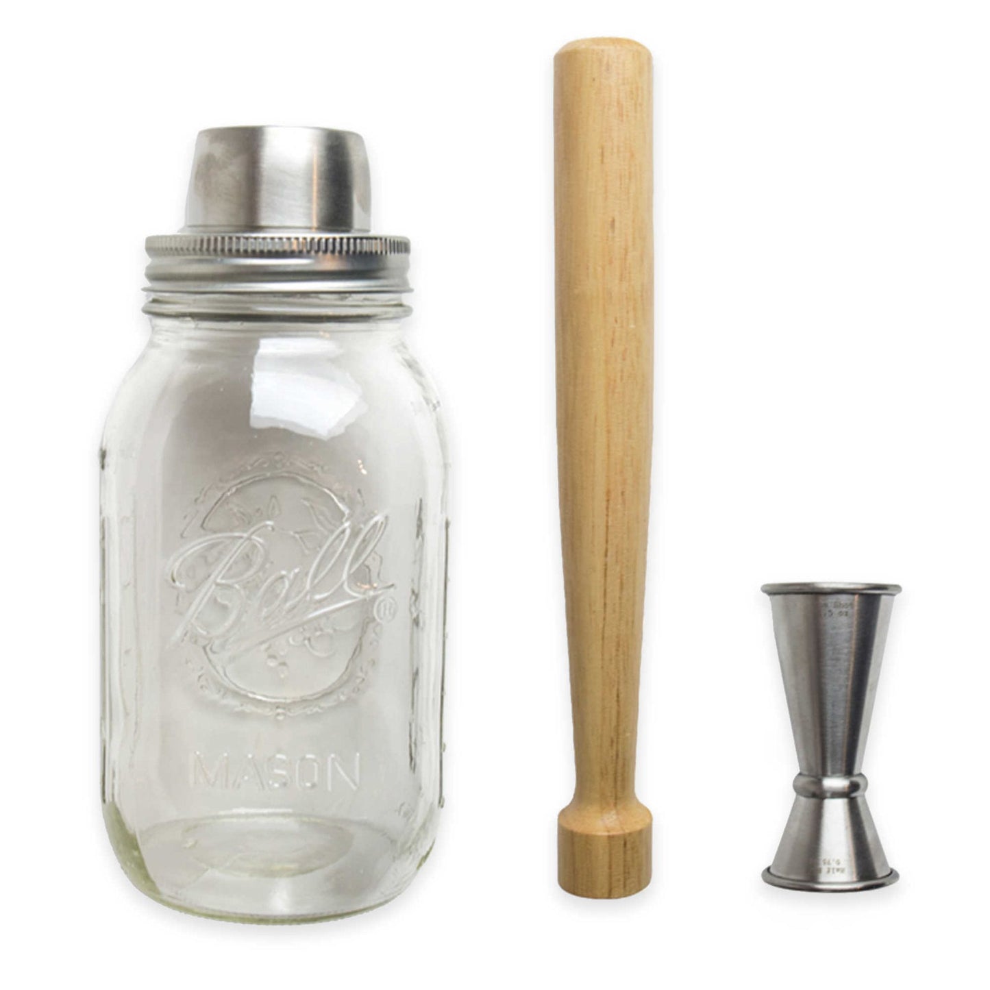 The Mason Shaker Barware Set
