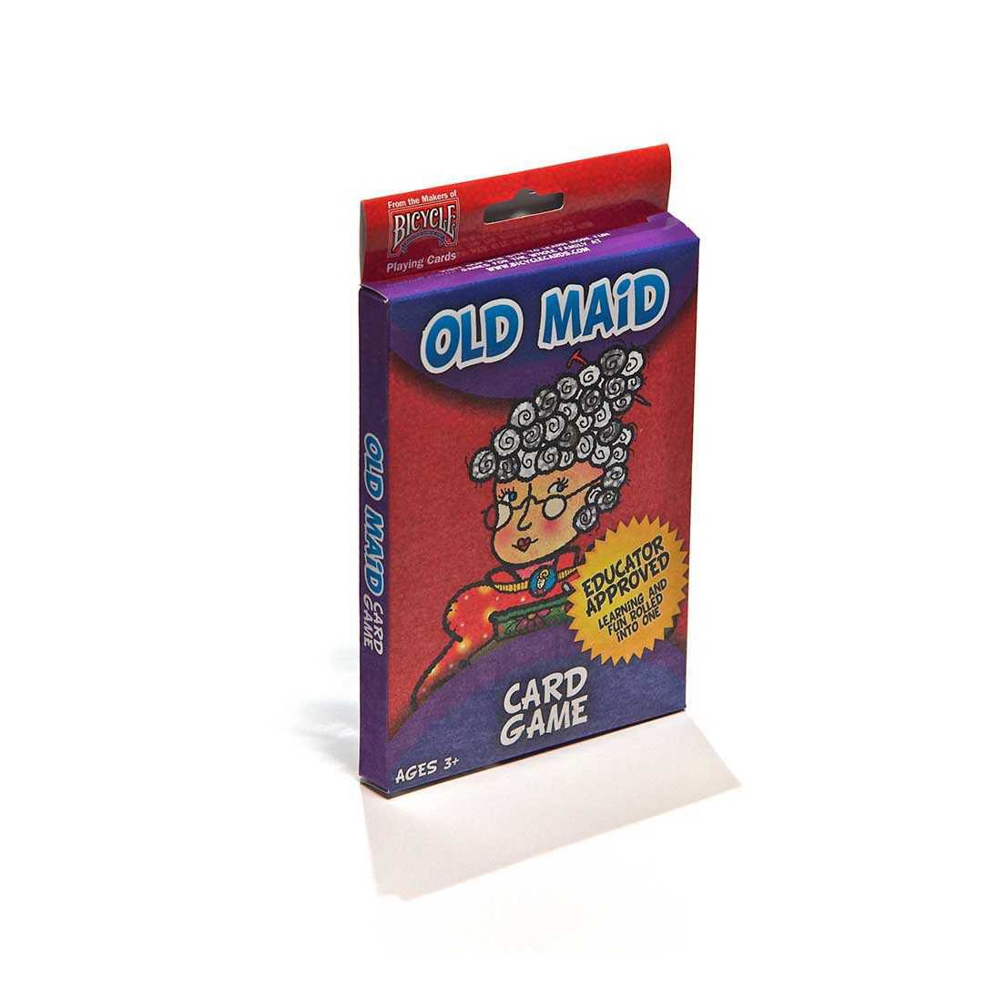 Hoyle Old Maid Oversized Card Game Kids Playing Cards