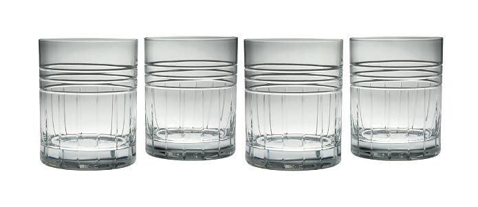 Crystal Tempo Double Old Fashions - Set of 4