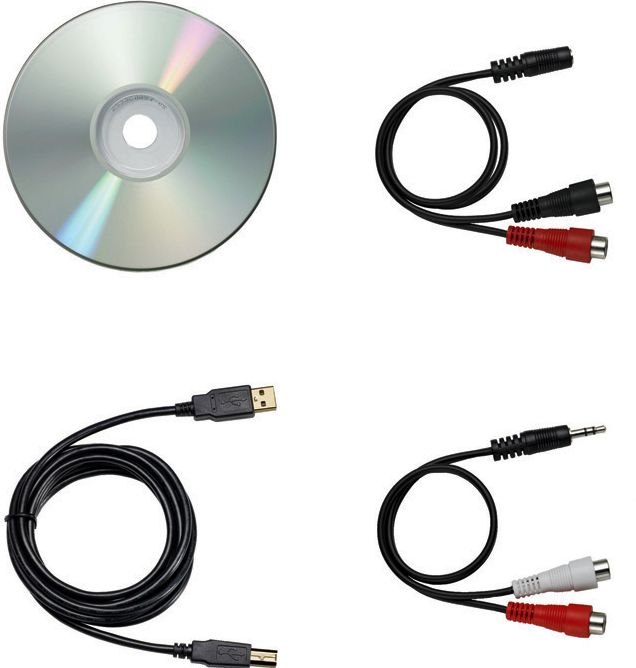 Audio Technica AT-LP60-USB Fully Automatic Stereo USB/Analog Turntable System