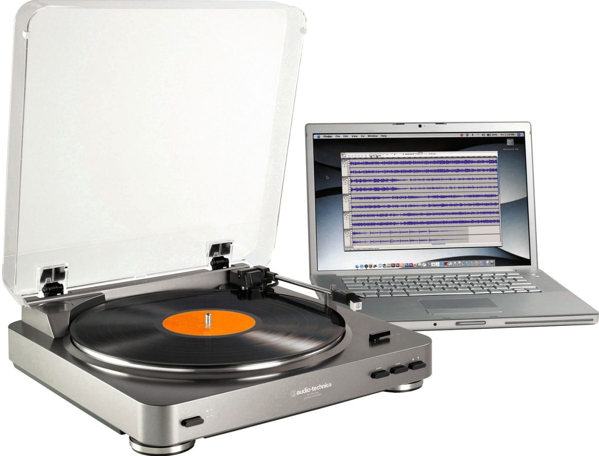 Audio Technica AT-LP60-USB Fully Automatic Stereo USB/Analog Turntable System