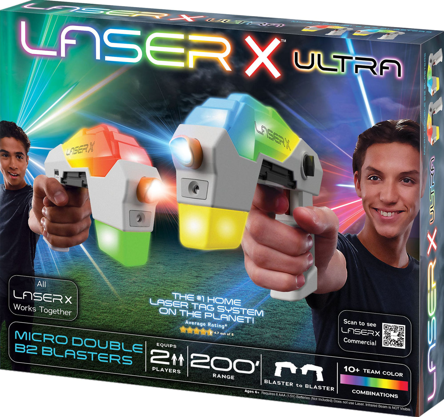 LASER X ULTRA MICRO DOUBLE B2 BLASTER